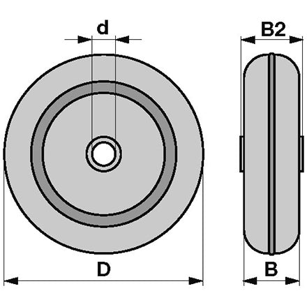 Stahlblechrad