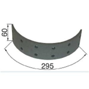 Bremsbelag 1288340701 hinten zu Steyr – Bremsbeläge für Traktor Ersatzteil