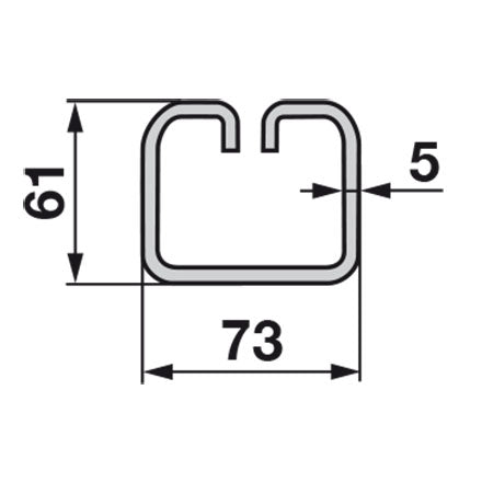Steyr Bügel 1192780283 – Halter für Balkenmäher Ersatzteil