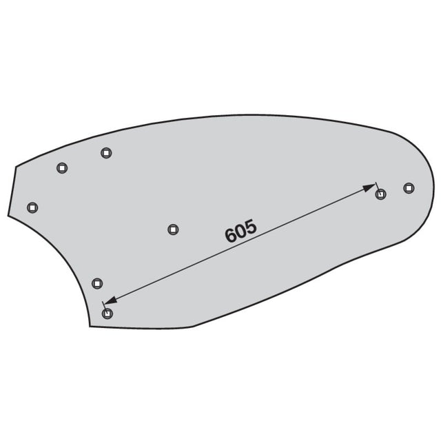Mollblech links 3441041 zu Lemken – Mollbleche Ersatzteil