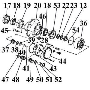 Nadelkranz 01172038 zu Deutz Allradachse Sige 4180-02 – Deutz Ersatzteile Ersatzteil