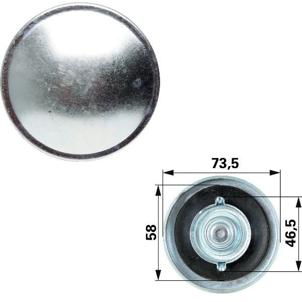 Tankdeckel 83961128 zu Ford – Sonstiges für Traktor Ersatzteil