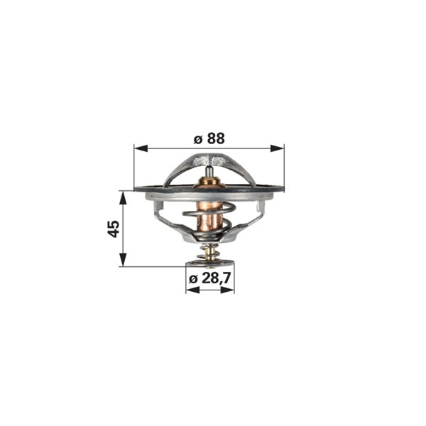 Thermostat G199204010020 zu Fendt – Landtechnik Ersatzteil