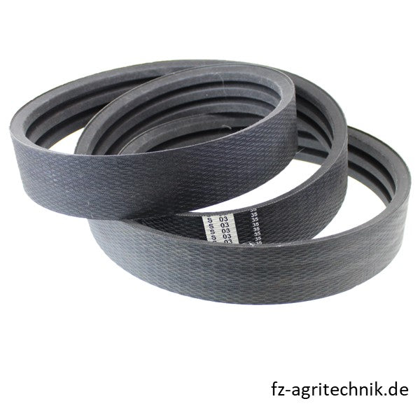 Verbundriemen 3HB x 2540 La - 06215250 zu Deutz-Fahr Mähdrescher – Deutz Ersatzteile Ersatzteil