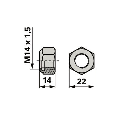 Vogel&Noot Pufferschraube F631503 – Schrauben Ersatzteil