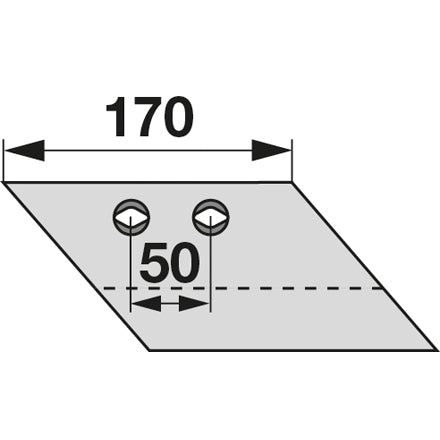 Vorschälerschar rechts S 22602 zu Eberhardt – Vorschäler Ersatzteil