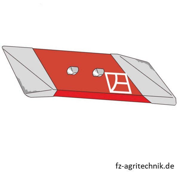 Wechselspitze links 063090 zu Pöttinger-Landsberg - Duraface – Landtechnik Ersatzteil