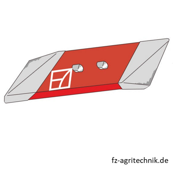 Wechselspitze rechts 053090 zu Kverneland - Duraface – Landtechnik Ersatzteil