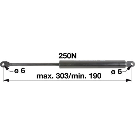 Gasdruckfeder X800.420.422.000 für Heckscheibe zu Fendt – Traktor Gasdruckfedern Ersatzteil