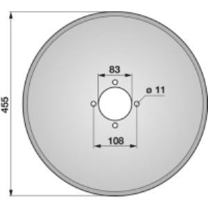 Scheibensech 165 72547 18" zu Massey Ferguson