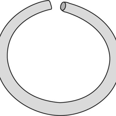 Universal Wieseneggenring groß 155x14mm – Landtechnik Ersatzteil