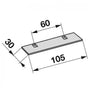 Mitnehmerleiste TT0066 zu Deutz-Fahr Trommelmäher – Landtechnik Ersatzteil