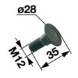 Senkkopfschraube 502076 zu Niemeyer – Schrauben Ersatzteil