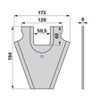 Ladewagenmesser 433124 zu Schuitemaker – Messer für Ladewagen Ersatzteil