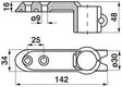 Moty-Mayer  Messerhalter unten – Halter für Trommelmähwerk Ersatzteil