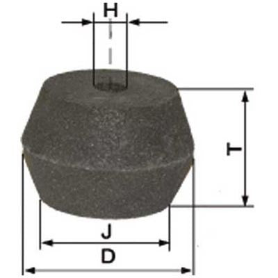 Universal  Mähmesserkonus D=85, J=60, T=80, H=16 mm – Sonstiges für Traktor Ersatzteil