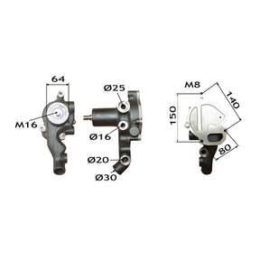 Wasserpumpe 162000060735 zu Steyr – Wasserpumpen Ersatzteil