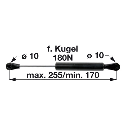 Gasdruckfeder für Türe 5136422 zu Fiat – Traktor Gasdruckfedern Ersatzteil