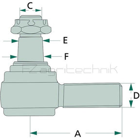 Kugelgelenk 0.010.2459.0 zu Deutz – Deutz Ersatzteile Ersatzteil
