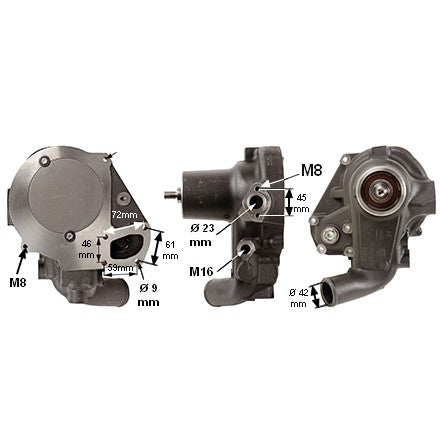 Wasserpumpe 47335661 zu Case IH – Wasserpumpen Ersatzteil