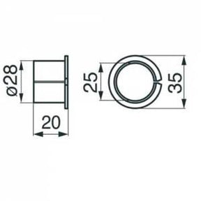 Büchse 01397757 zu Deutz-Fahr – Deutz Ersatzteile Ersatzteil