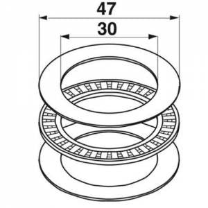 Axialnadellager 06214998 zu Deutz-Fahr – Deutz Ersatzteile Ersatzteil