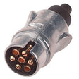 Stecker 7-polig Metall – Elektrik Ersatzteil