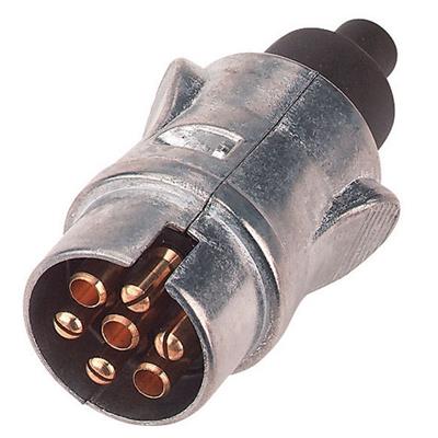 Stecker 7-polig Metall – Elektrik Ersatzteil