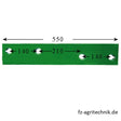 Anlage rechts vorne 123162.1 zu Krone – Pflug Ersatzteil