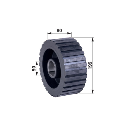 Antriebsrolle - Reibantrieb 076.00838 zu Grimme – Kartoffelroder Ersatzteil