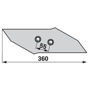 Aufschraubspitze links 3365541 zu Lemken – Bodenbearbeitung Ersatzteil