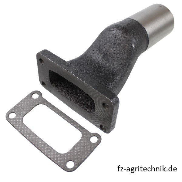 Auspuffkrümmer 3399348R2 zu Case IH mit Dichtung – Landtechnik Ersatzteil