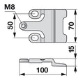 BCS Messerhalter B590.466940 – Halter für Balkenmäher Ersatzteil