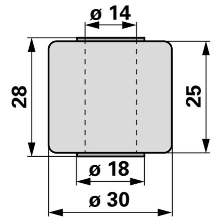 BCS Silentblock zu Abdeckblech 300.101406