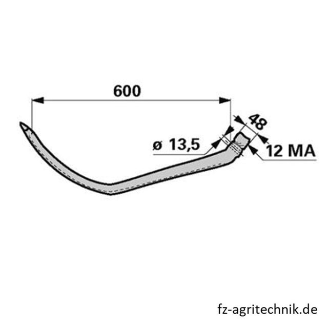 Bindenadel 80211509 zu New Holland
