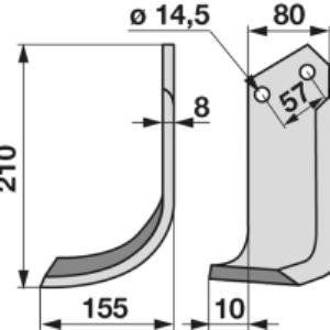 Winkelmesser links zu Muratori 120061