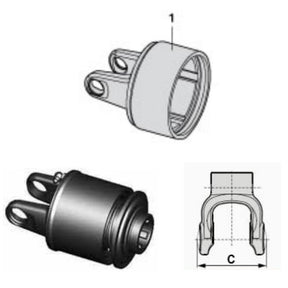 BONDIOLI & PAVESI Gehäuse 4310G1151 zu LR23 – Sonstiges für Gelenkwelle Ersatzteil