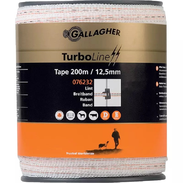 Breitband 12,5 mm - TurboLine - Gallagher 086231 – Sonstiges für Traktor Ersatzteil