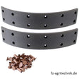 Bremsbelagsatz 324 x 60 x 8 mm - 16-Loch Fußbremse Hanomag kurz – Sonstiges für Traktor Ersatzteil