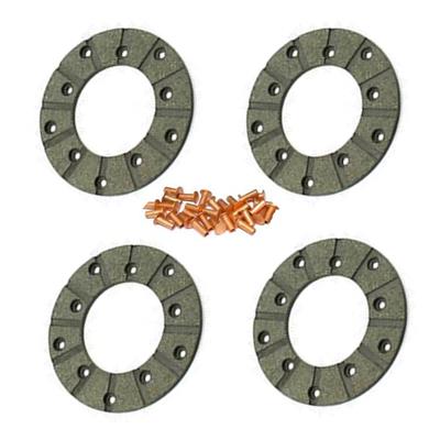 Bremsbelagsatz 713255R93 zu Case IH Ringbeläge 127 mm 4 Stück – Sonstiges für Traktor Ersatzteil