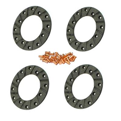 Bremsbelagsatz 04377300 zu Deutz 4 Stück – Deutz Beläge Ersatzteil