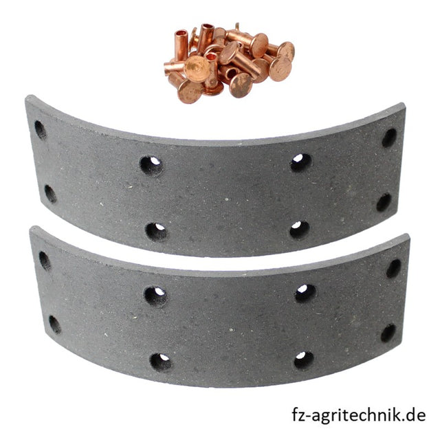 Bremsbelagsatz F139103070085 - F139103070083 - 50 x 4,5 x 167 mm - zu Fendt - 2 Stück