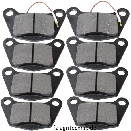 Bremsklotzsatz Bremsklötze 04377352 Deutz 8 Stück – Deutz Ersatzteile Ersatzteil