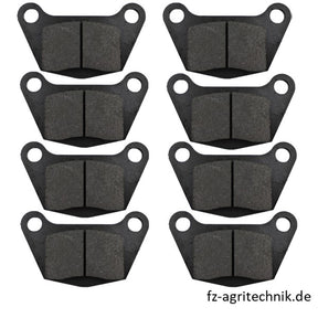 Bremsklotzsatz Bremsklötze 04379591 Deutz 8 Stück eckig zweigeteilt – Deutz Ersatzteile Ersatzteil