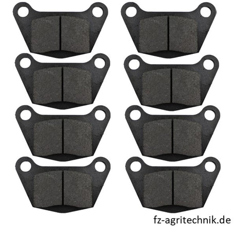 Bremsklotzsatz Bremsklötze 04379591 Deutz 8 Stück eckig zweigeteilt – Deutz Ersatzteile Ersatzteil