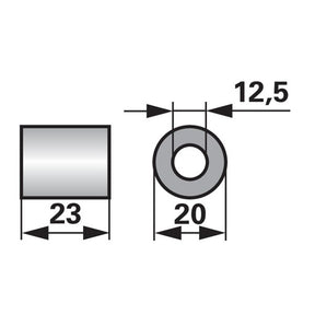 Buchse 13701 zu Perfect Mulcher – Buchsen Ersatzteil