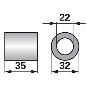 Buchse 3000552 zu Agrimaster – Buchsen Ersatzteil