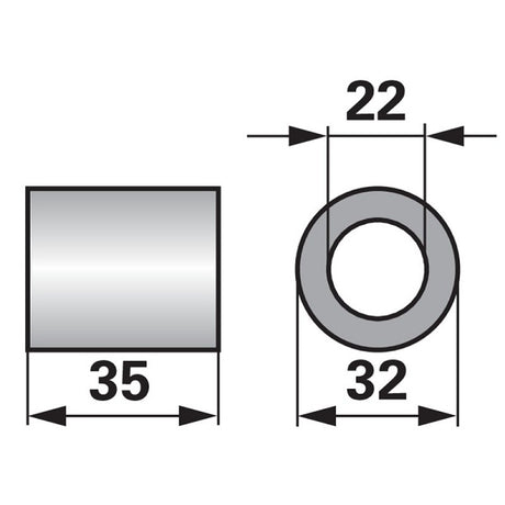 Buchse 3000552 zu Agrimaster – Buchsen Ersatzteil