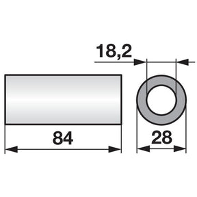 Buchse 92100011 zu Dücker Mulcher – Buchsen Ersatzteil