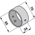 Buchse AD 70 x ID 65 x L 34 mm anstelle von Mengele 04076287 – Ladewagen Ersatzteil